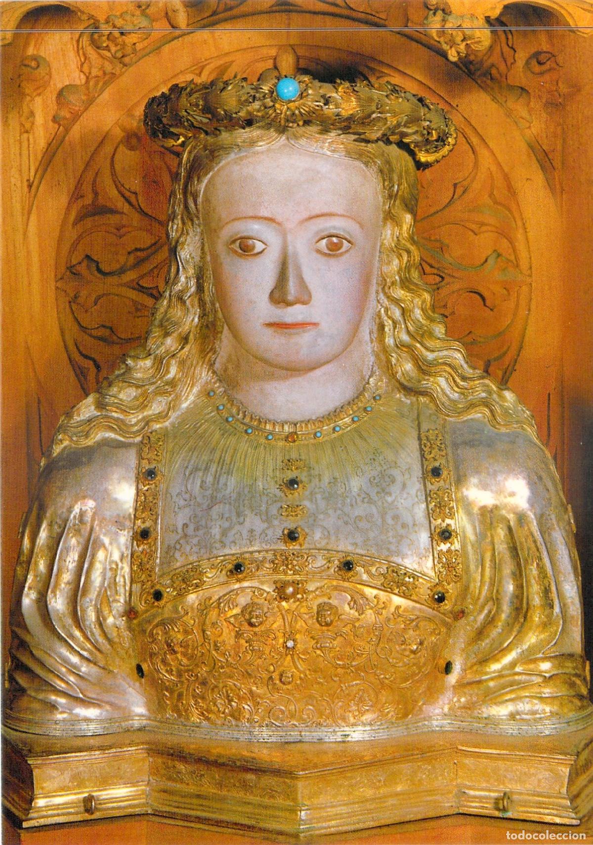 Postales: Postal Catedral Santiago de Compostela Busto Relicario Santa Paulina