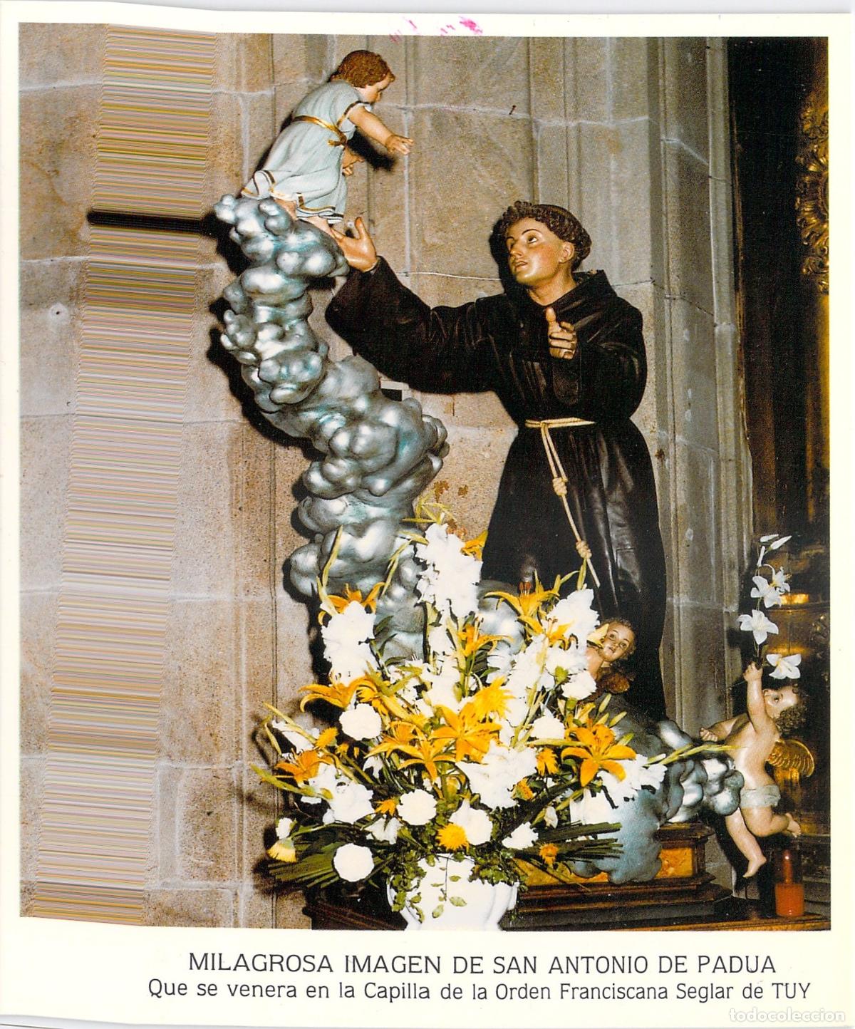 Postales: Postal San Antonio de Padua, Capilla Orden Franciscana de Tuy