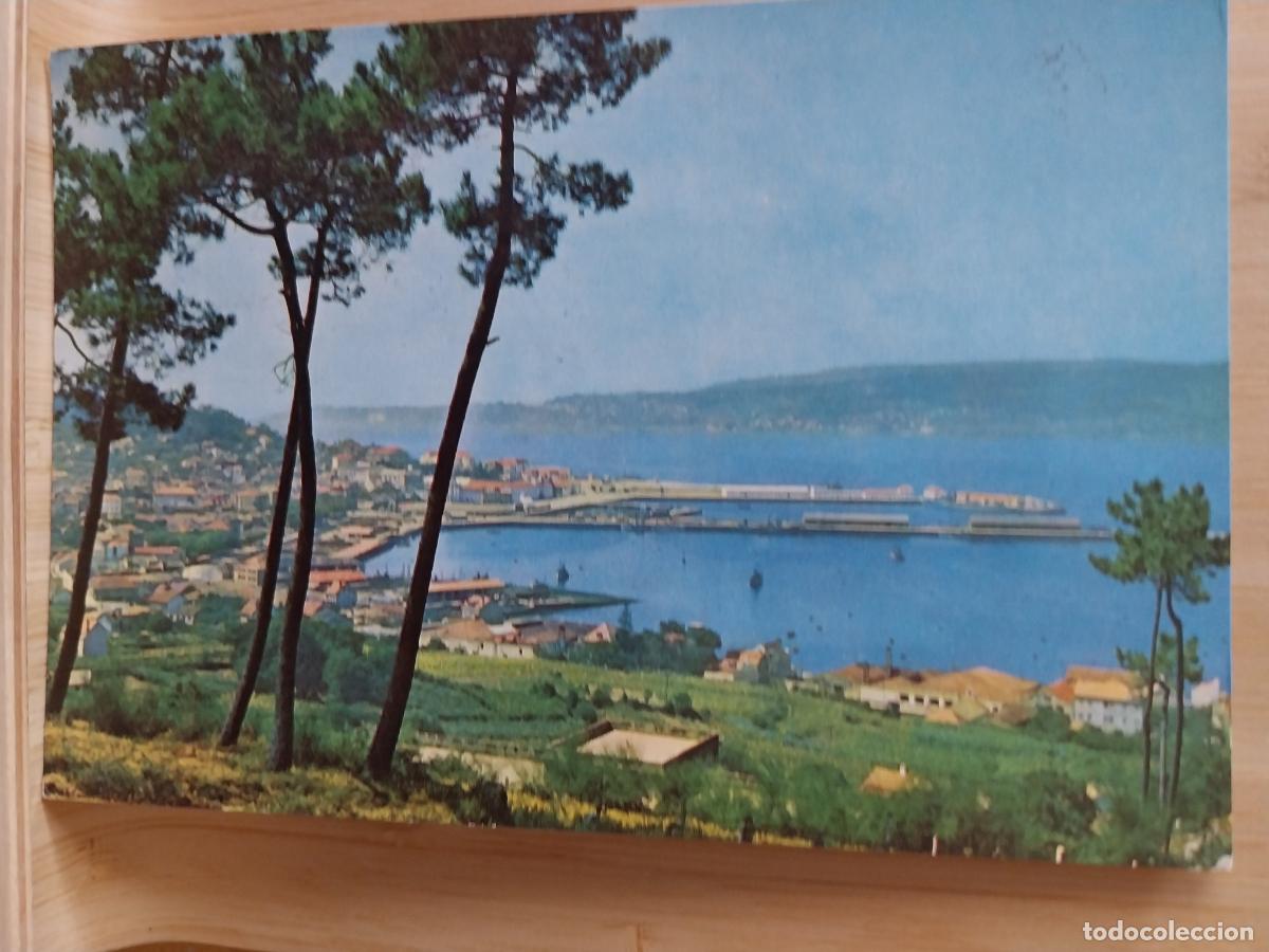 Postales: MARIN PUERTO PONTEVEDRA ED ESPERON 2 CIRCULADA A&Ntilde;O 1964