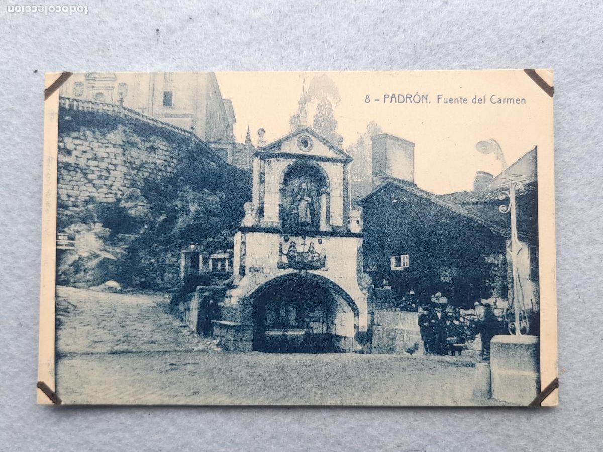 Postales: Padr&oacute;n. Fuente del Carmen.