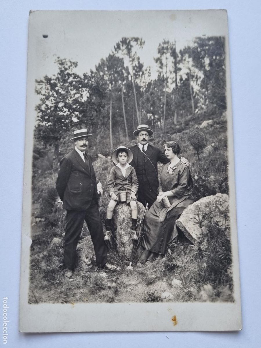 Postais: A. MONTERO PUENTEAREAS VIGO PONTEVEDRA POSTAL FOTOGRAFICA MONDARIZ 1922