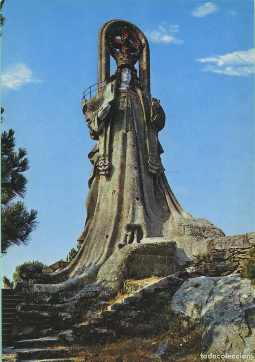 Postales: N&ordm; 2076-BAYONA. Galicia. Virgen de la Roca. Sin circular. EDICIONES ARRIBAS