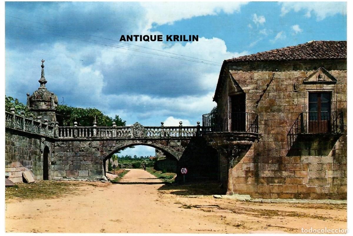 Postales: CAMBADOS N&ordm; 2 ARCO DEL PALACIO DE FELI&Ntilde;ANES / G. GARRABELLA / SIN FRANQUEAR