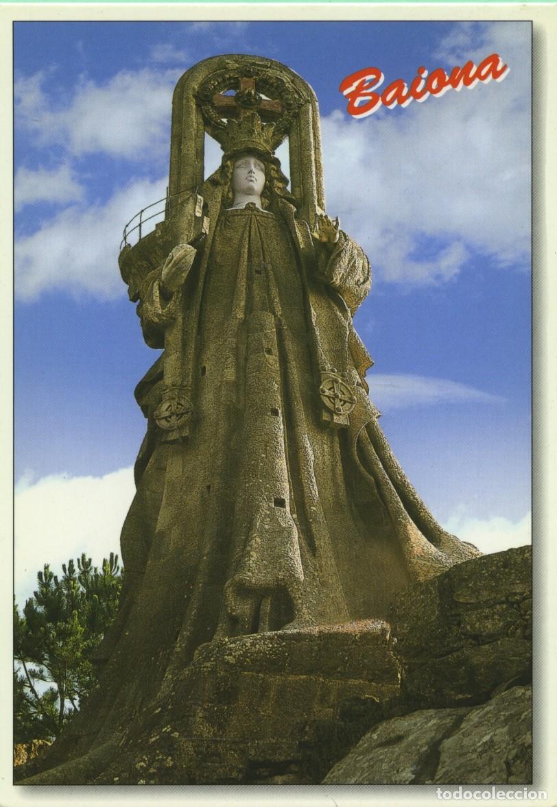 Postales: N&ordm; 3589-BAYONA LA REAL. Pontevedra. Virgen de la Roca. Sin circular. ED. FAMA