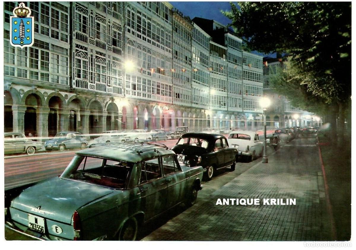 Postales: LA CORU&Ntilde;A N&ordm; 8 GALERIAS DE LA MARINA / EDICION VALMAN / SIN FRANQUEAR
