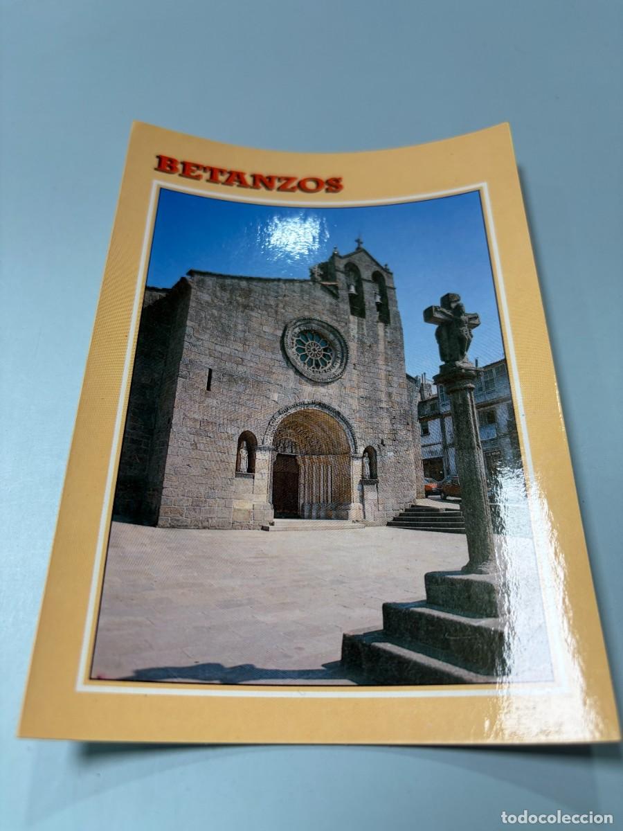 Postales: TARJETA POSTAL. CORU&Ntilde;A. 48.- BETANZOS. IGLESIA DE SANTA MARIA. EDICIONES ARRIBAS