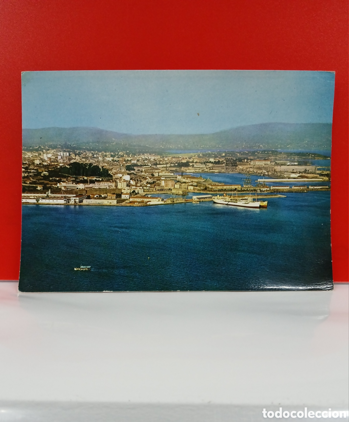 Postales: POSTAL ANTIGUA EL FERROL DEL CAUDILLO &rdquo;MUELLE CONCEPCION ARENAL &rdquo; 1962