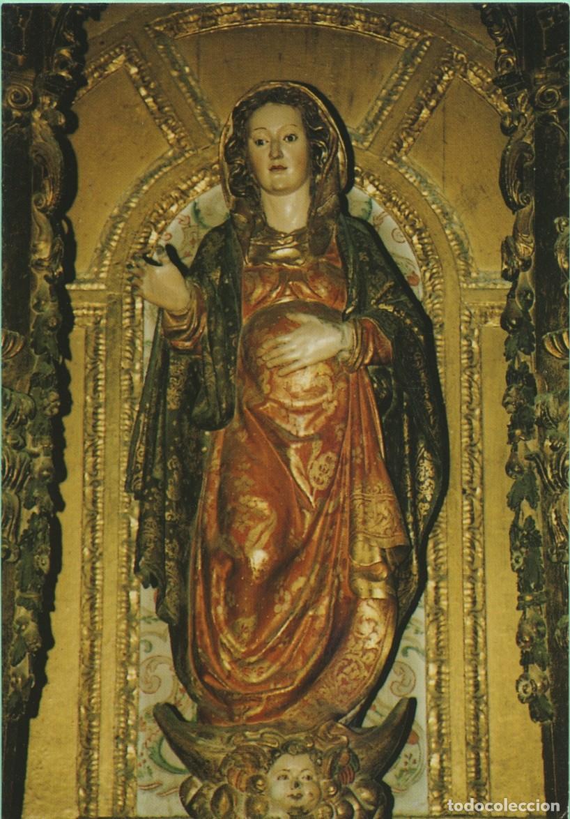 Postales: N&ordm; 6640-TUI. Pontevedra. Virgen de la &rdquo;&oacute;&rdquo; o de la Expectaci&oacute;n S.XVI. Sin circular. ED. MUSEO CATEDRA