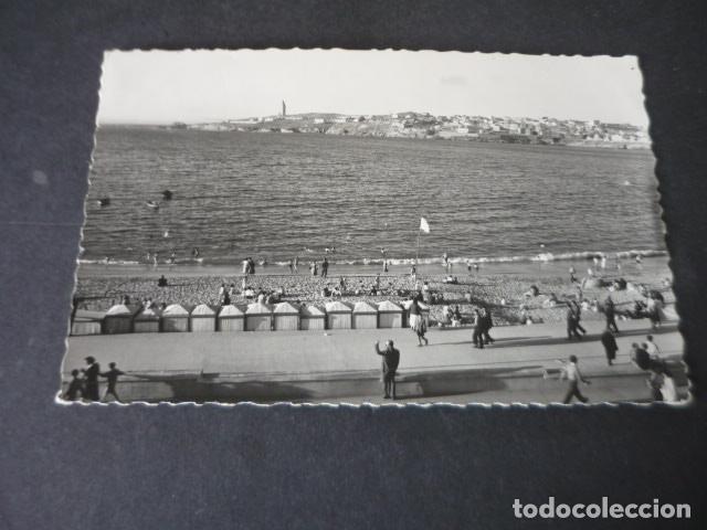 Postales: LA CORU&Ntilde;A PLAYA DE RIAZOR Y ORZAN