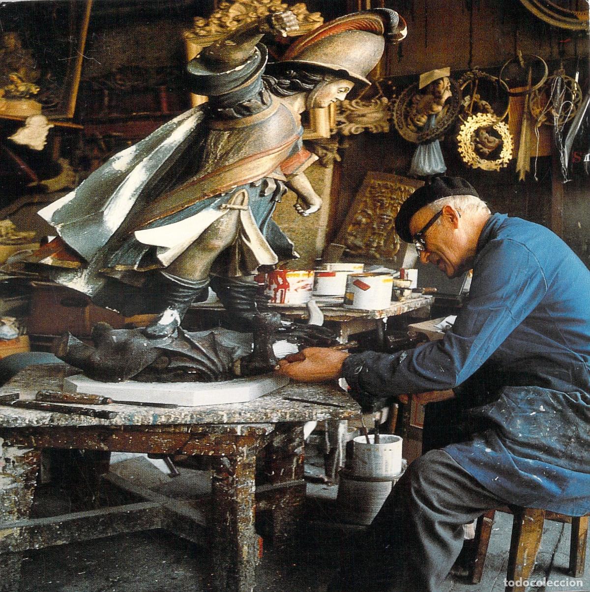 Postales: Postal Catedral de Santiago de Compostela Artesano Trabajando