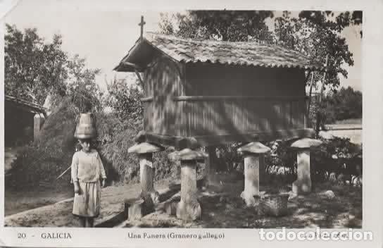 Postales: GALICIA ESCRITA UNA PANERA