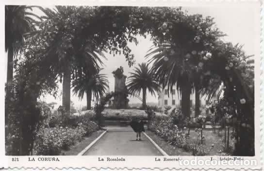 Postales: CORU&Ntilde;A ESCRITA LA ROSALEDA