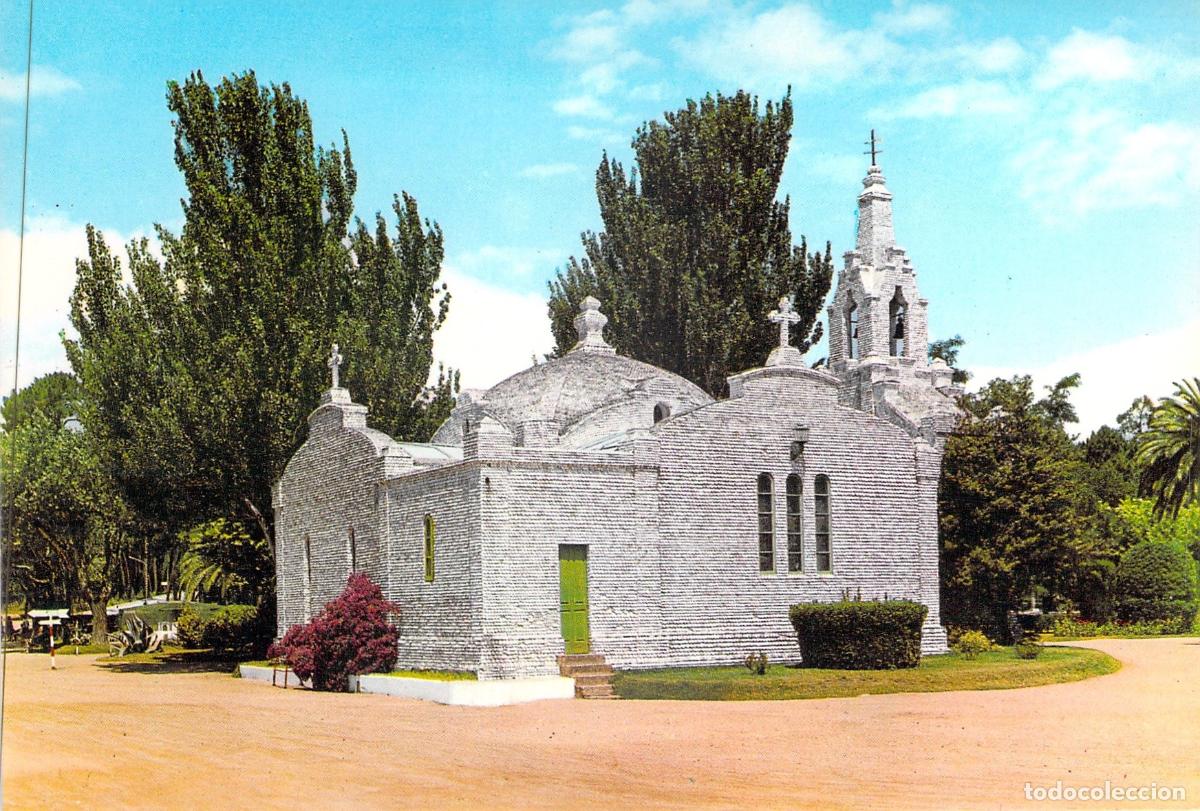 Postales: Postal de la Capilla de las Conchas en la Isla de La Toja, Galicia
