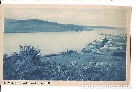 Postales: VIVERO VISTA PARCIAL DE LA RIA LUGO GALICIA