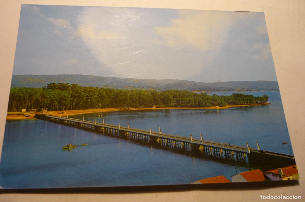 Postales: postal isla de la toja puente cm