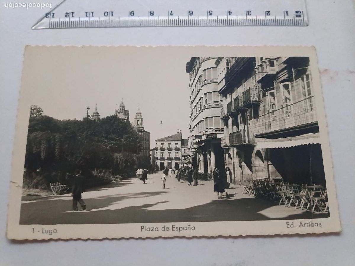 Postales: Lugo, postal escrita