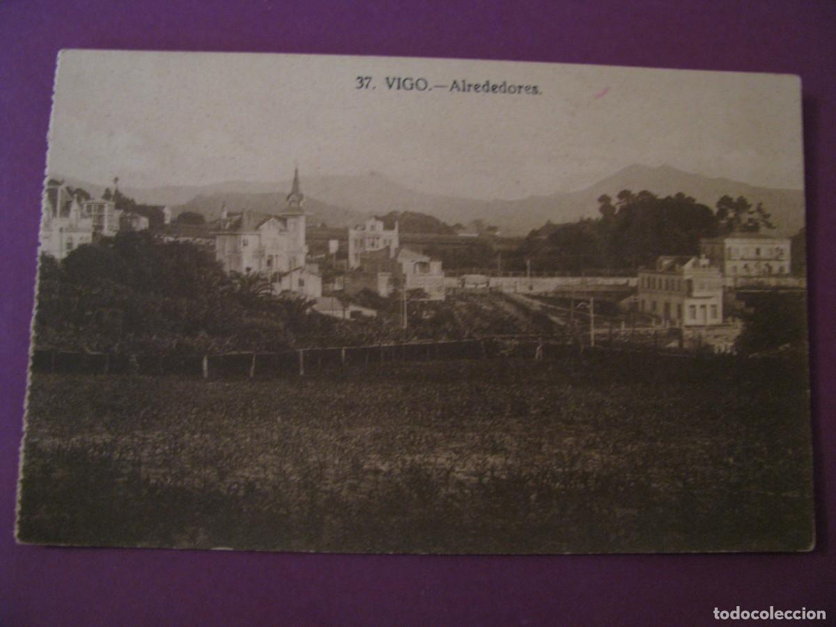 Postales: POSTAL DE VIGO. 37. ALREDEDORES. GRAFOS.