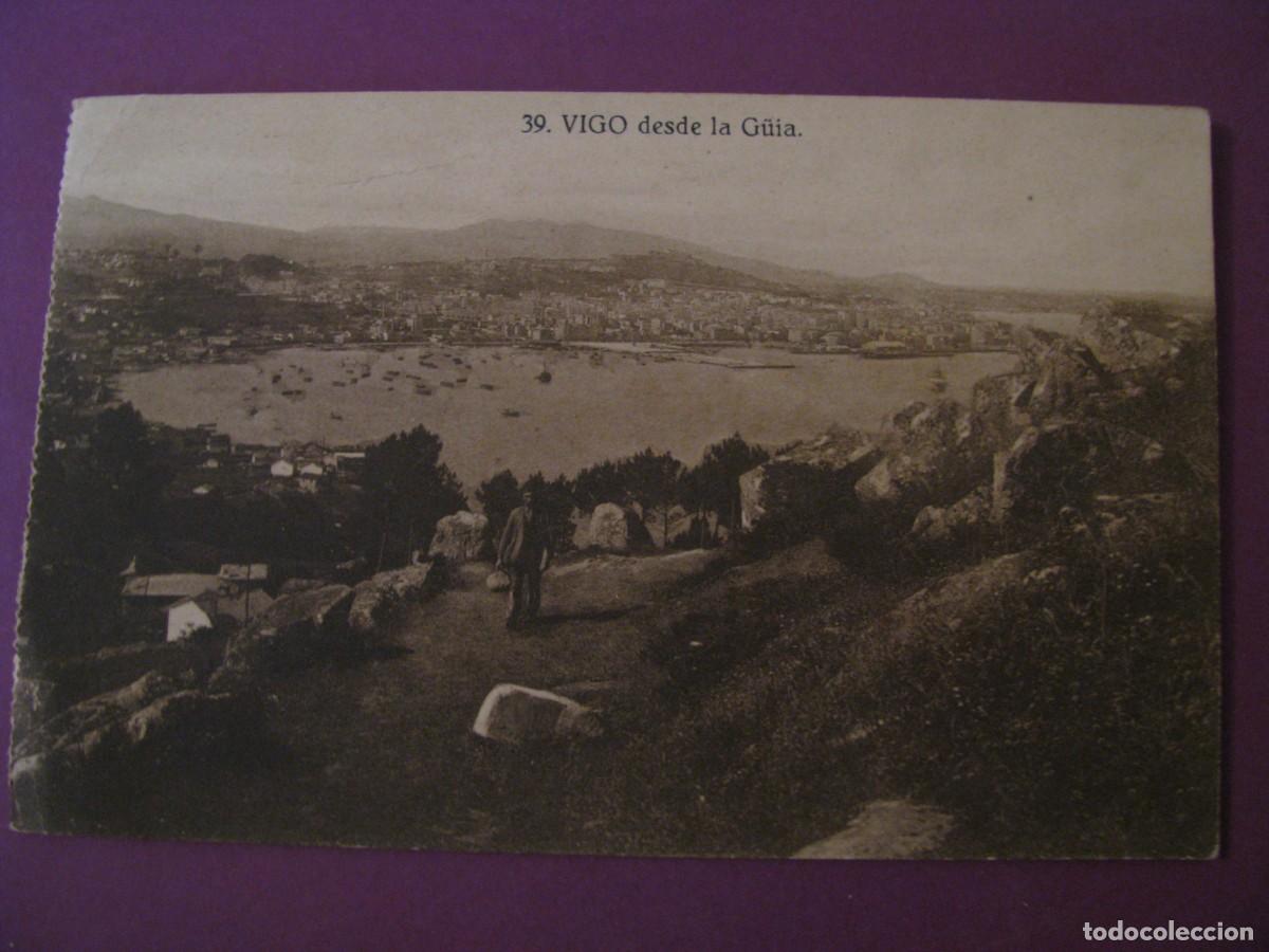 Postales: POSTAL DE VIGO DESDE LA G&Uuml;IA. 39. GRAFOS.