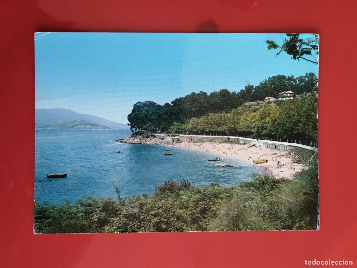 Postales: POSTAL 18546 ESCRITA-ALARDE 4 MARIN PONTEVEDRA PLAYA DE PORTO CELA