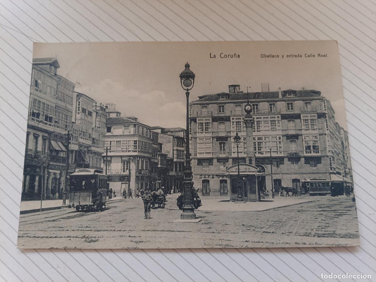 Postales: La Coru&ntilde;a, circulada 1911