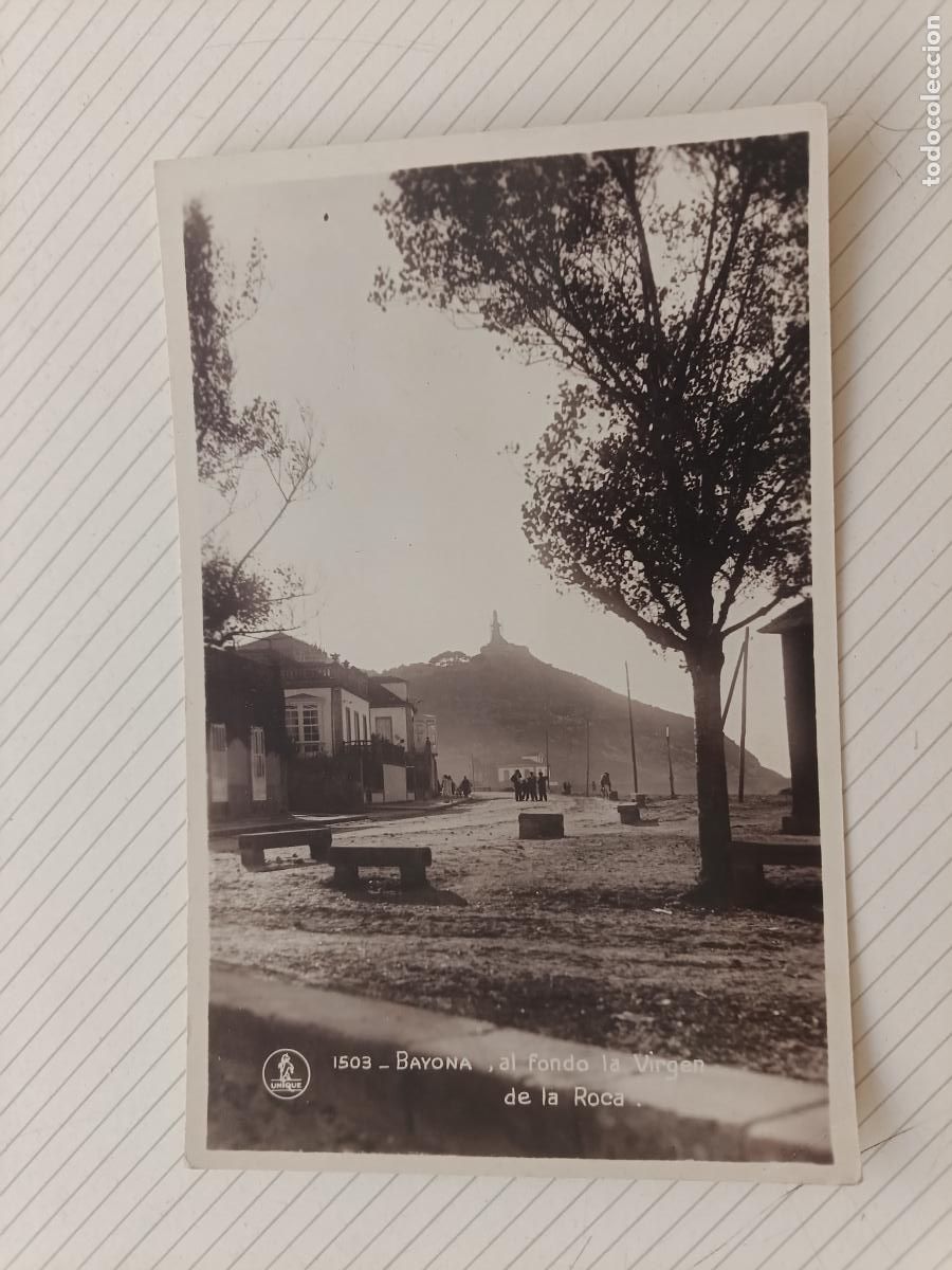 Postales: Bayona. Postal antigua - Foto 1