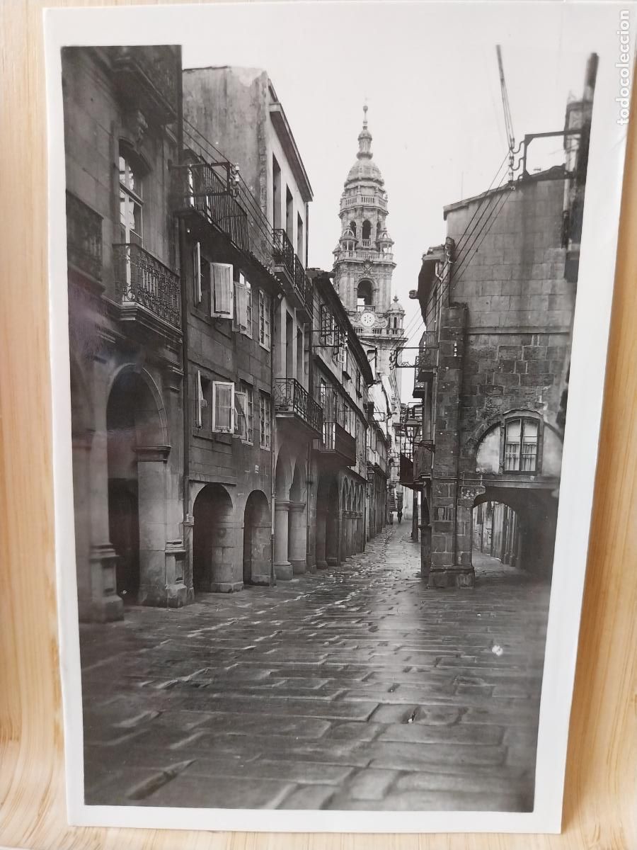 Postales: SANTIAGO COMPOSTELA RUA DE VILLAR ED GARRABELLA 2 SC ORIGINAL