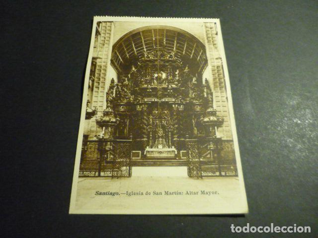 Postales: SANTIAGO DE COMPOSTELA IGLESIA DE SAN MARTIN