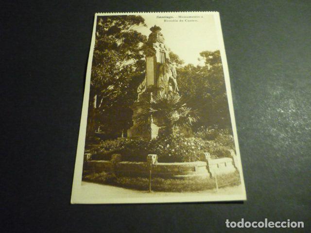 Postales: SANTIAGO DE COMPOSTELA MONUMENTO A ROSALIA DE CASTRO