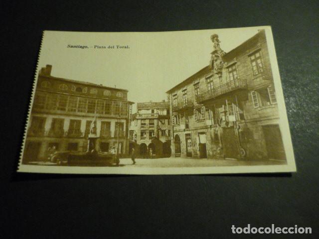 Postales: SANTIAGO DE COMPOSTELA PLAZA DEL TORAL