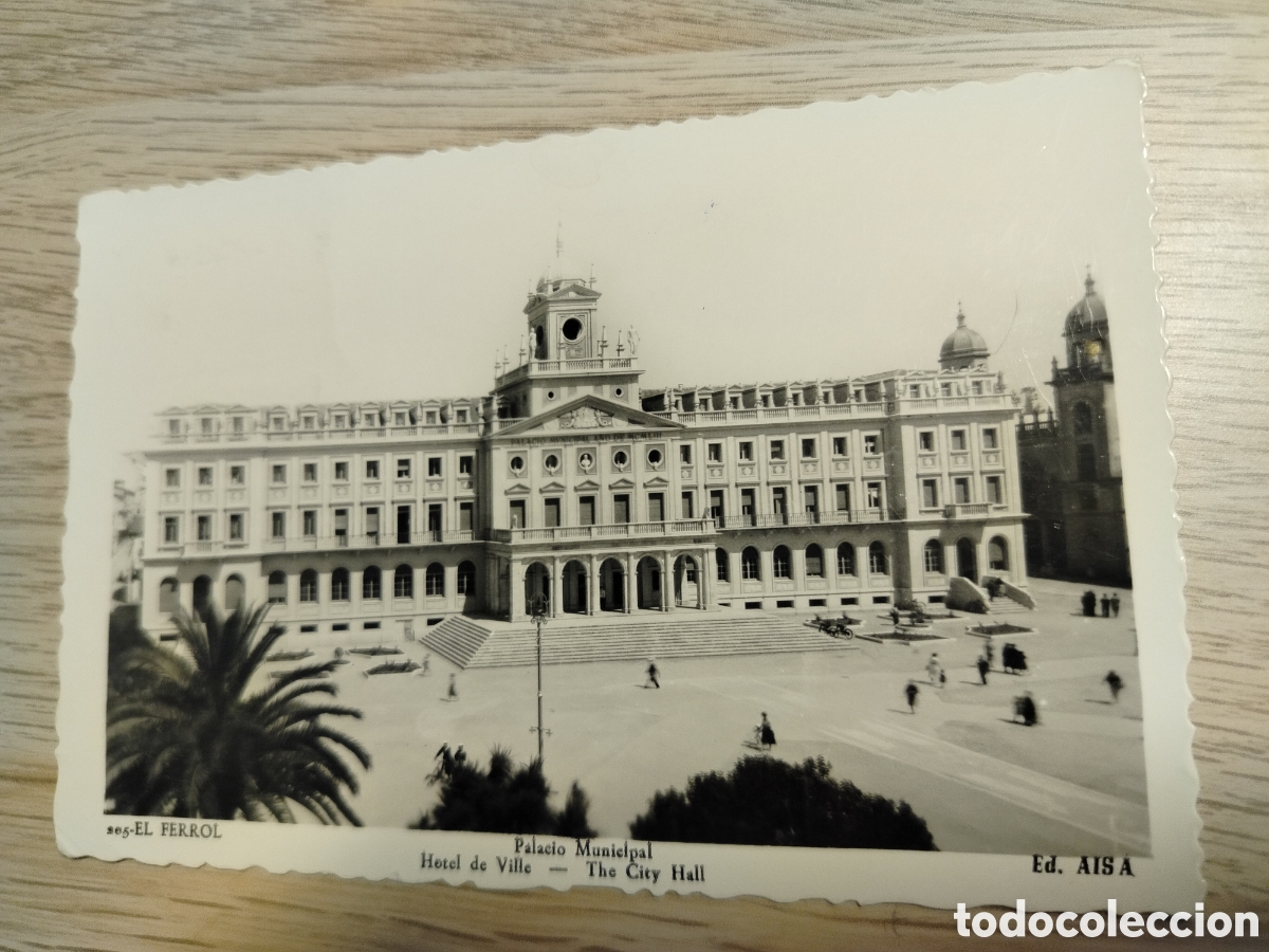 Postales: EL FERROL - PALACIO MUNICIPAL - ED AISA