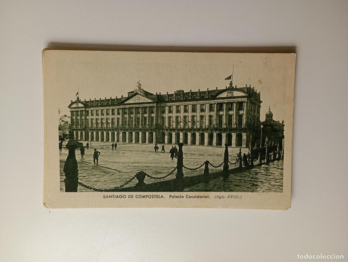 Postales: ANTIGUA POSTAL SANTIAGO DE COMPOSTELA. PALACIO CONSISTORIAL. TDKP29D