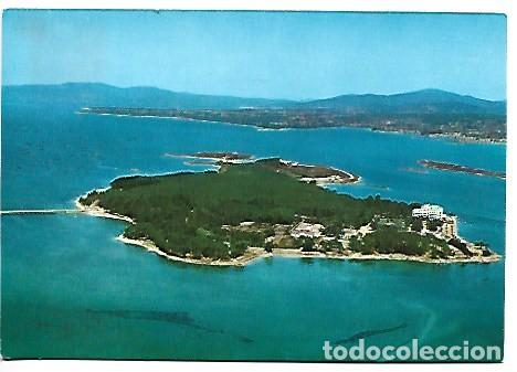 Postales: VISTA AEREA / AERIAL VIEW.- LA TOJA - PONTEVEDRA