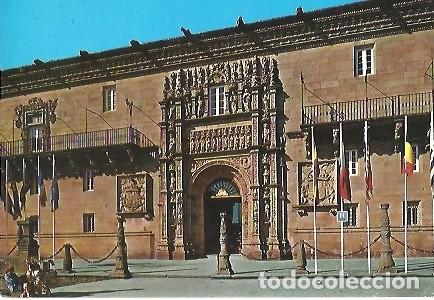 Postales: POSTAL A COLOR 5476 SANTIAGO DE COMPOSTELA HOSTAL DE LOS REYES CATOLICOS ANTIGUO HOSPITAL REAL ED BE