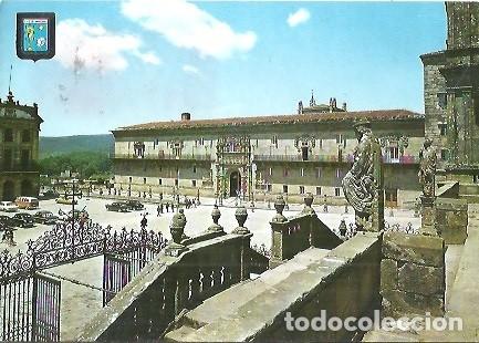 Postales: POSTAL A COLOR N&ordm; 22 SANTIAGO DE COMPOSTELA HOSTAL DE LOS REYES CATOLICOS DOMINGUEZ