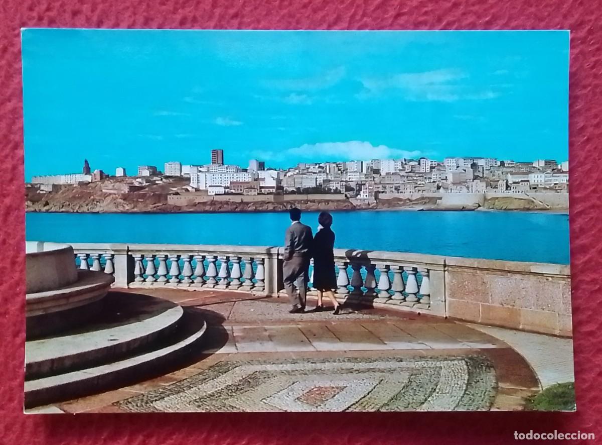 Postales: ANTIGUA POSTAL POST CARD LA CORU&Ntilde;A VISTA PARCIAL DESDE EL ORZ&Aacute;N CARTE CARTOLINA POSTALE SPAIN GALICE