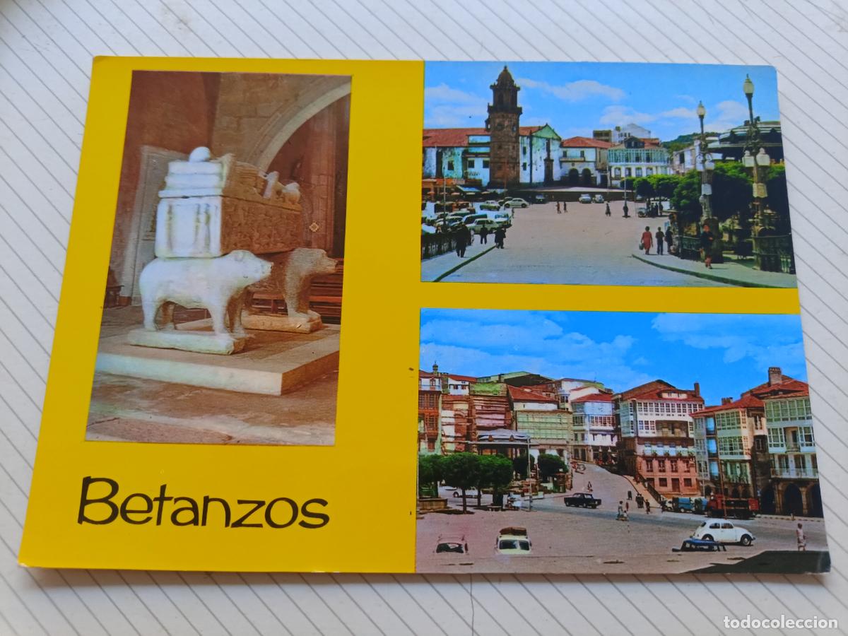 Postales: Betanzos, postal no escrita