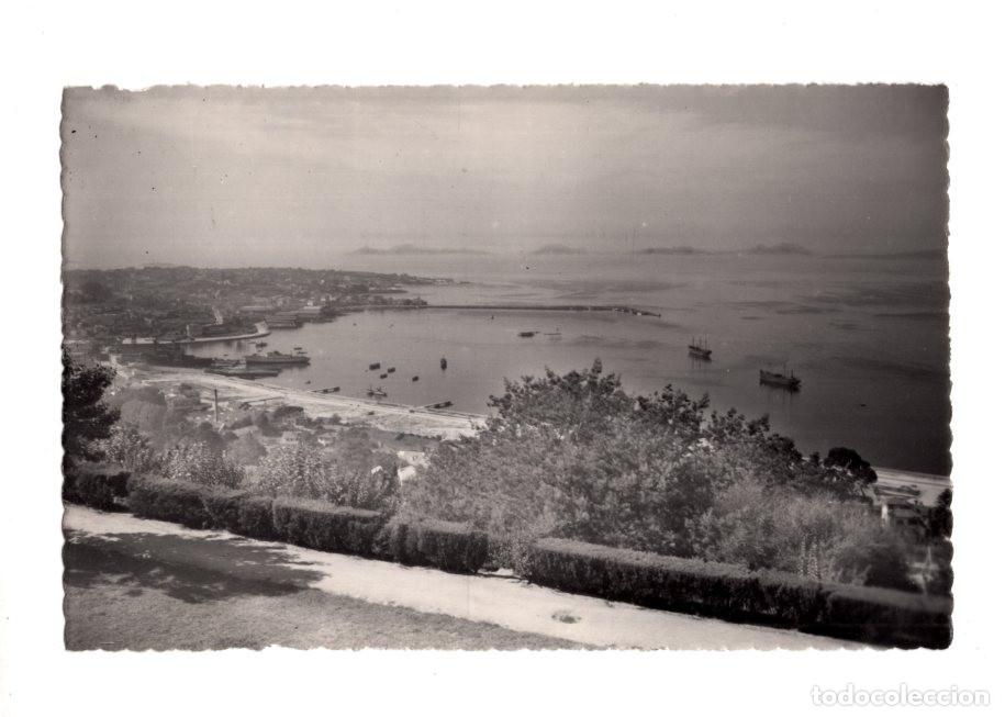 Postales: VIGO.- VISTA PARCIAL DE LA R&Iacute;A.