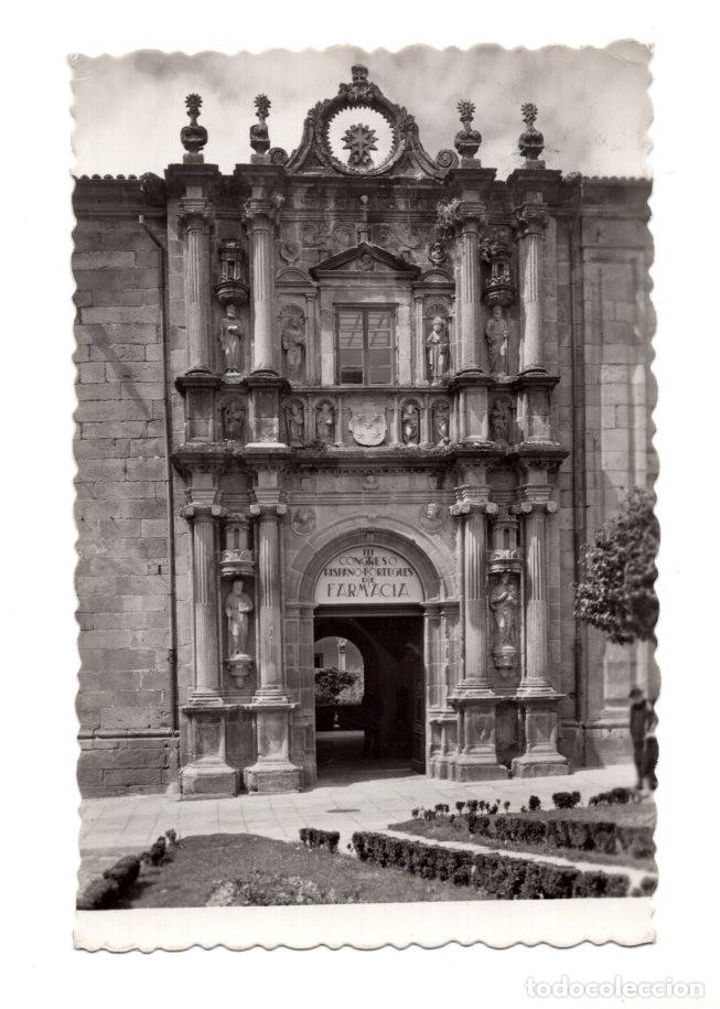 Postales: SANTIAGO DE COMPOSTELA.- COLEGIO DE FONSECA. PORTADA.