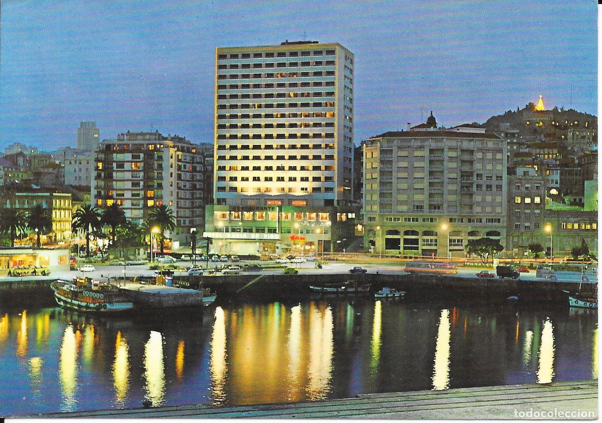 Postales: [POSTAL] D&aacute;rsena de La Lage. Vigo (Pontevedra) A&ntilde;o 1981 (circulada)
