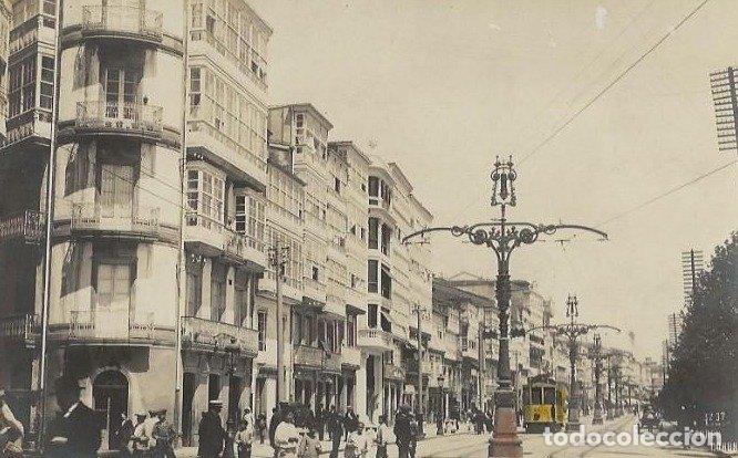 Postales: CORU&Ntilde;A - CANTON PEQUE&Ntilde;O. 3237 FERRER (TRANVIA) POSTAL FOTOGR&Aacute;FICA