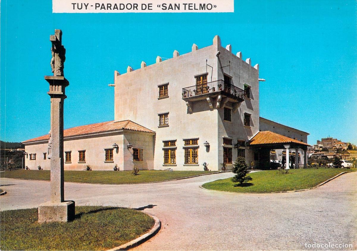 Postales: Postal del Parador de San Telmo en Tuy, Pontevedra