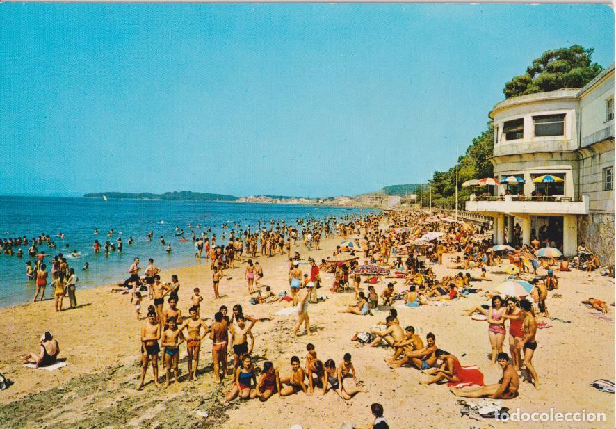 Postales: VILLAGARCIA DE AROSA (PONTEVEDRA) PLAYA DE COMPOSTELA - EDICIONES ALARDE N&ordm;14 - S/C