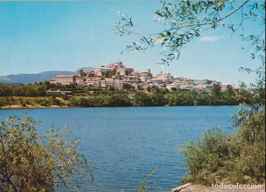 Postales: TUY (PONTEVEDRA) VISTA PARCIAL Y RIO MI&Ntilde;O - COLECCION PERLA 3466 - S/C