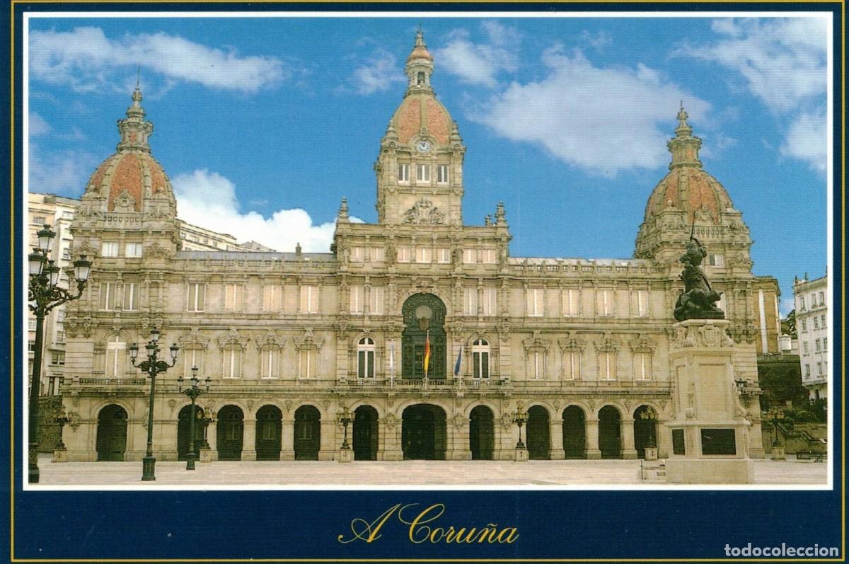 Postales: :::: PH321 - POSTAL - A CORU&Ntilde;A - PLAZA DE MARIA PITA - AYUNTAMIENTO