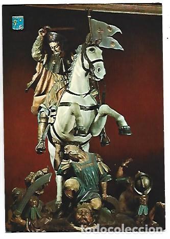 Postales: EL APOSTOL SANTIAGO A CABALLO / THE APOSTLE SANTIAGO ON HORSE.- SANTIAGO DE COMPOSTELA