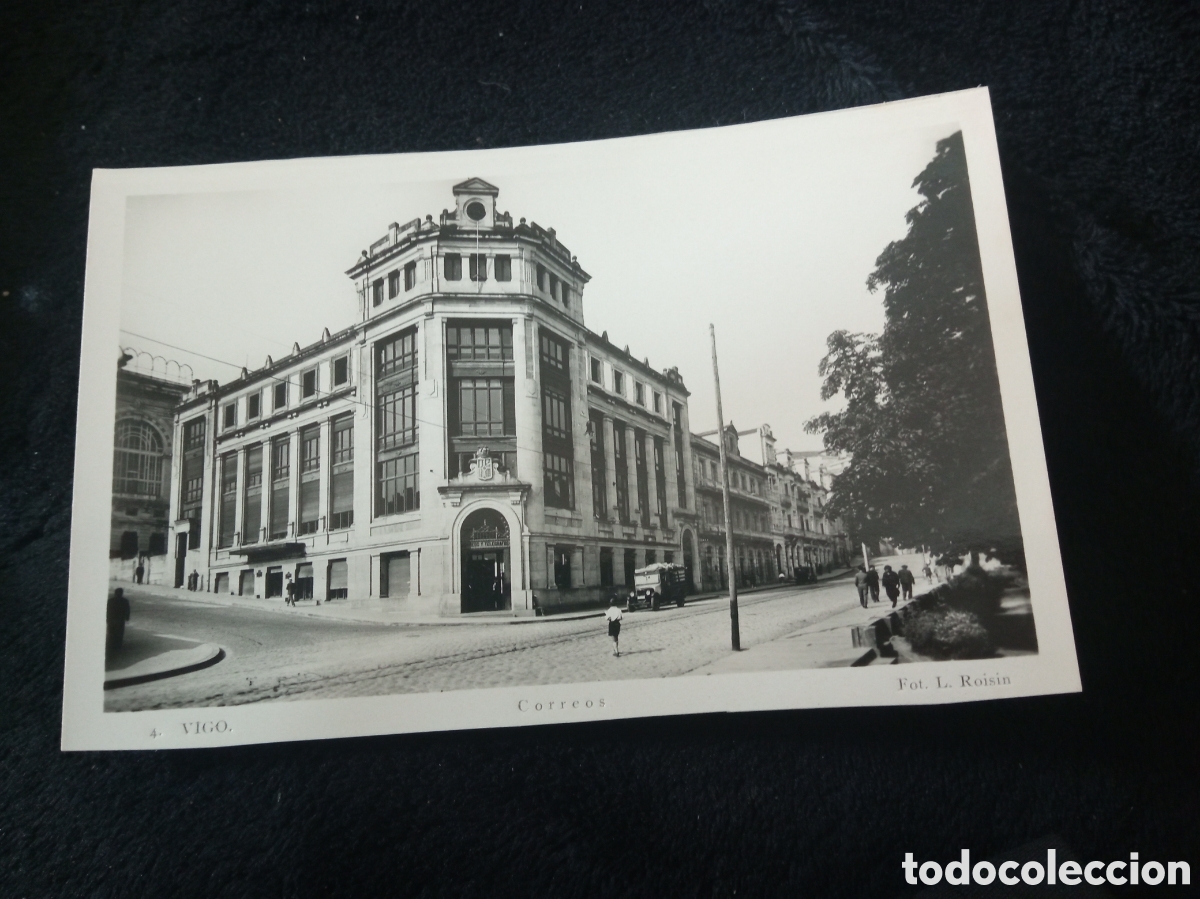 Postales: Antigua postal fotogr&aacute;fica de Vigo, Correos