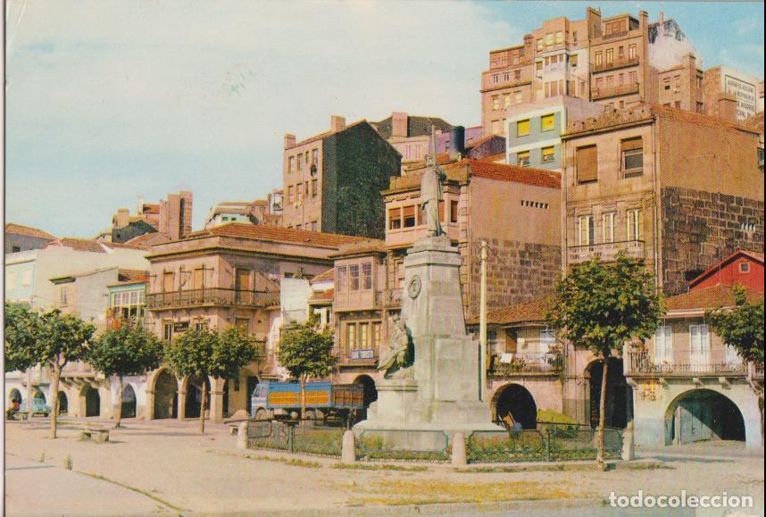 Postales: VIGO, MONUMENTO AL PESCADOR EN EL BERB&Eacute;S - EDITA FARDI - S/C