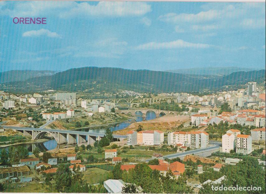 Postales: ORENSE, VISTA PARCIAL - EDICIONES ARRIBAS N&ordm;75 - ESCRITA