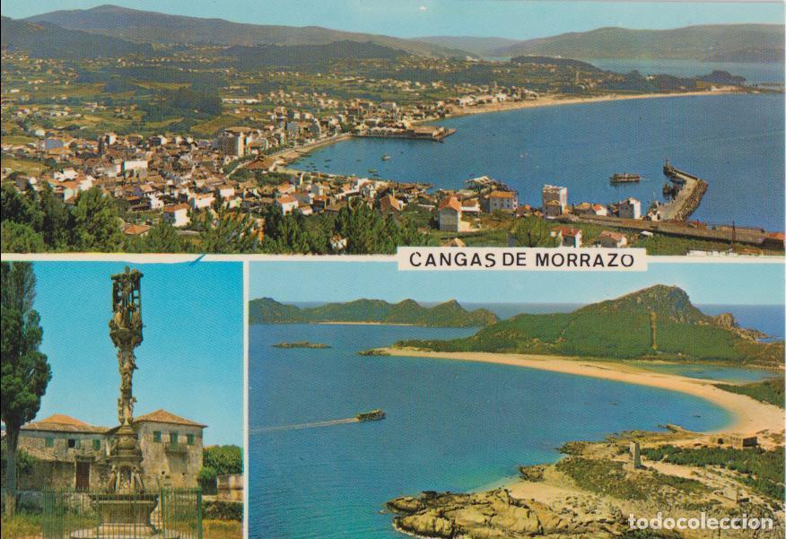 Postales: CANGAS DE MORRAZO (PONTEVEDRA) ISLAS CIES, CRUCERO DE H&Iacute;O - POSTALES FAMA 3029 - S/C