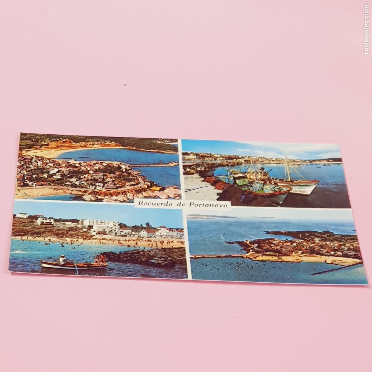 Postales: POSTAL-PORTONOVO-PONTEVEDRA-GALICIA-IMPOLUTA-ESPA&Ntilde;A-1969-VER FOTOGRAF&Iacute;AS-COLECCIONISTAS.
